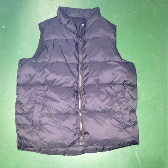 Boys Old Navy S Puffy Vest Black Vest - Picture 1 of 3